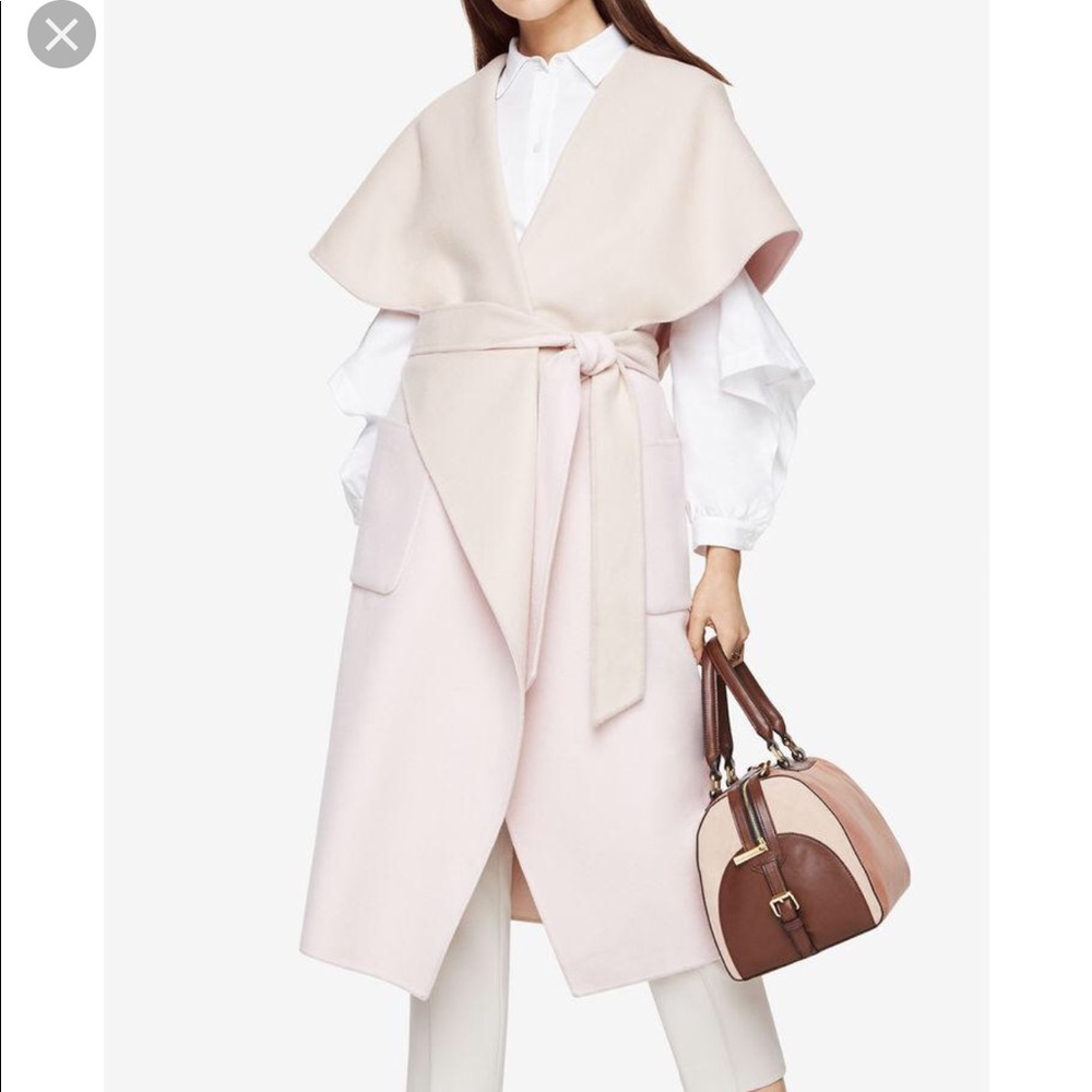 BCBGMAXAZRIA pink vest